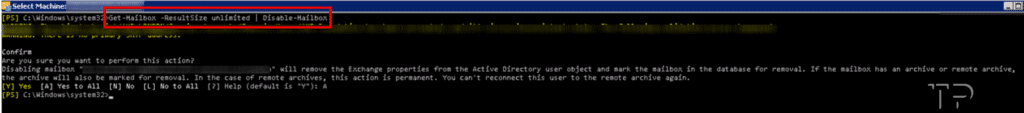 Convert User Mailbox to Mail User