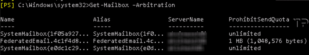 Disable Arbitration mailboxes