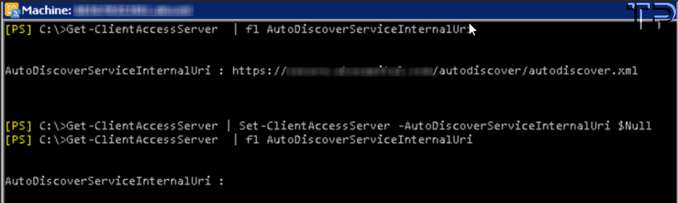 Remove Service Connection Point (SCP)