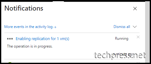 configure Azure Site Recovery - Enable Replication