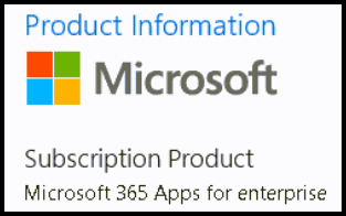 Microsoft 365 Apps for enterprise