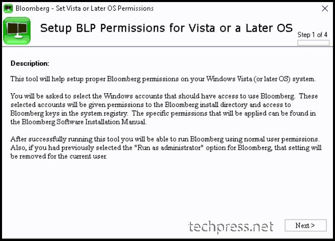 Excel cannot access BloombergUI.xla. BLP Permissions