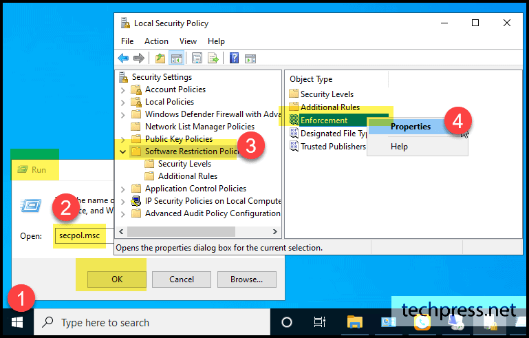 New Software Restriction Policies