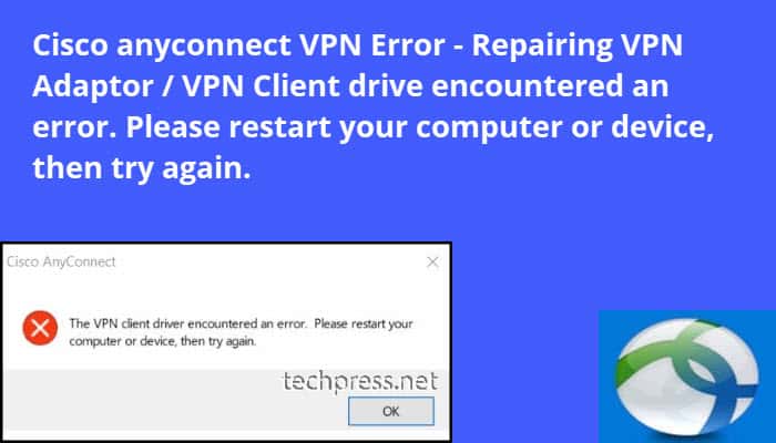 Cisco Anyconnect VPN Error