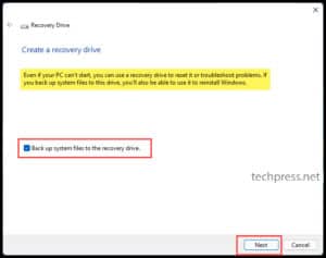 Could Not Find The Recovery Environment - Windows 11 Reset PC