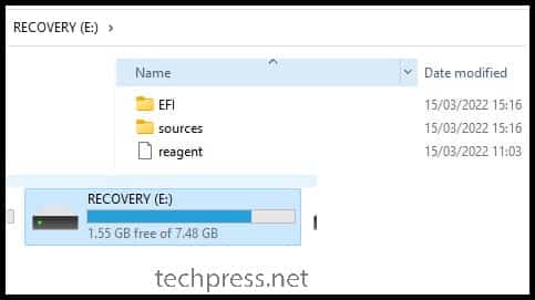 Create a Recovery Drive in Windows 11